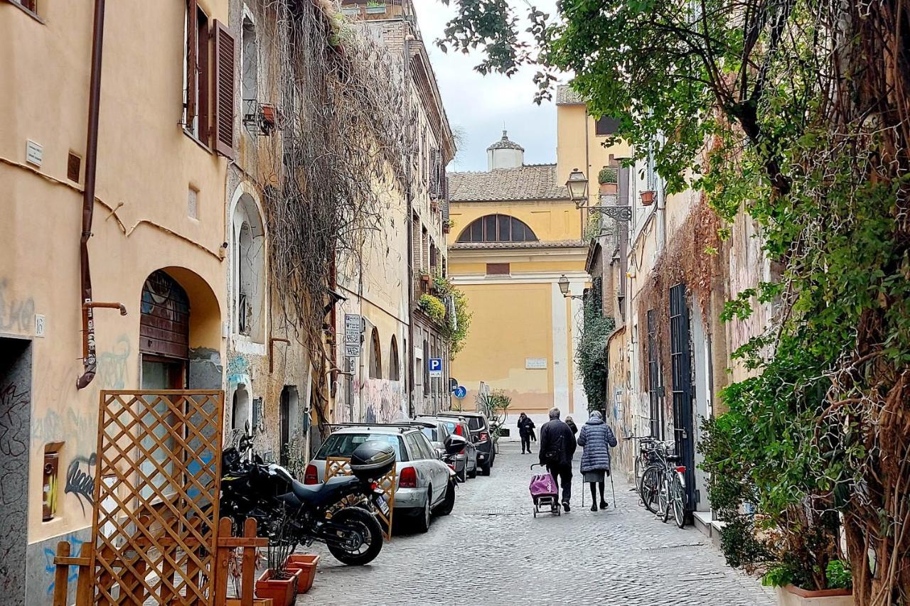 Trastevere Charming Loft Lejlighed Rom Eksteriør billede