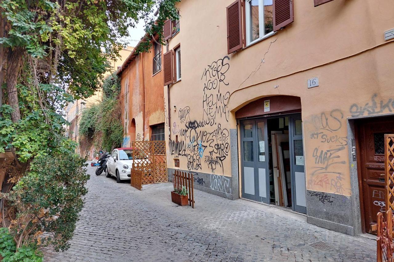 Trastevere Charming Loft Lejlighed Rom Eksteriør billede