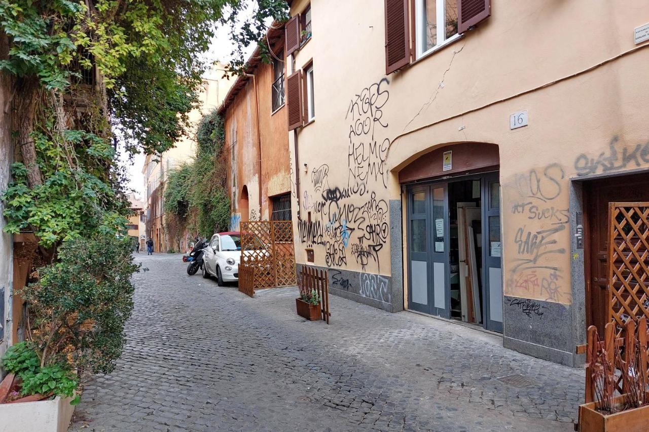 Trastevere Charming Loft Lejlighed Rom Eksteriør billede